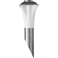 Светильник садово-парковый Feron "Техно восемь граней" DH0522 220В 18Вт Е27 Хром 470х220мм картинка 